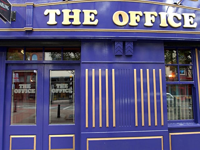 The Office pictured 16 years ago.
