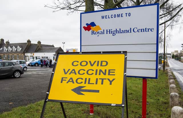 NHS Lothian opens third mass vaccination centre at Royal Highland Centre, Ingliston