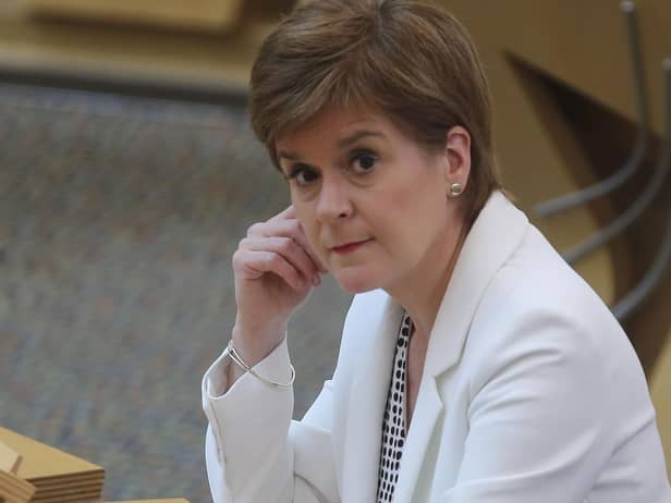 Nicola Sturgeon's 'elimination' policy has been praised by a group of leading scientists. (Photo by Fraser Bremner - WPA Pool/Getty Images)
