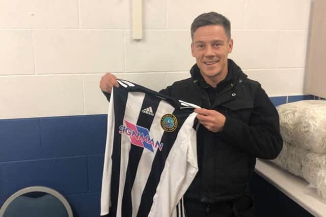 Ian Black has joined Dunbar United after leaving Tranent Juniors