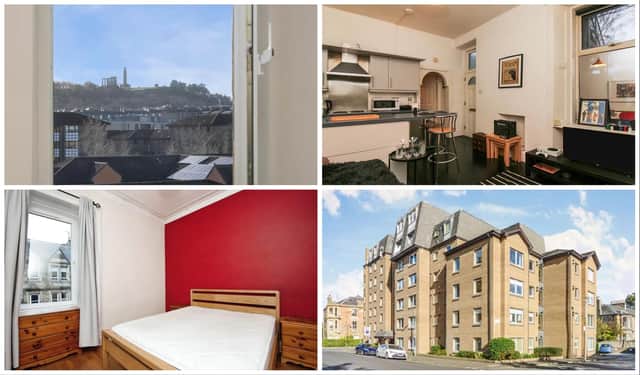 Take a look through our photo gallery to see 10 of the cheapest one bedroom flats on the market in Edinburgh right now, according to Zoopla.