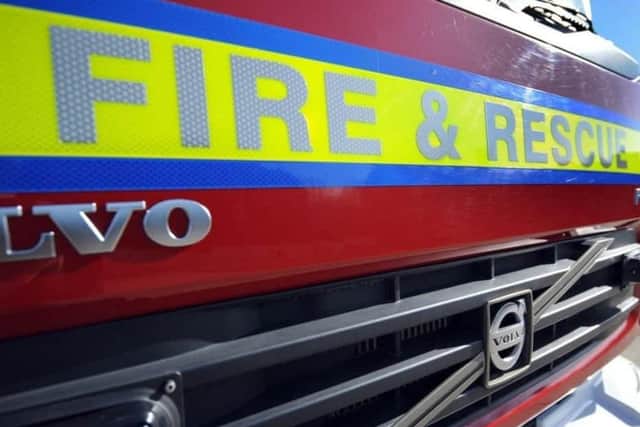 Bucks Fire and Rescue sent three fire crews to tackle a canal boat fire in Milton Keynes