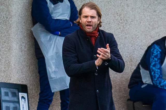 Robbie Neilson wants pace and width in his Hearts team. Picture: SNS