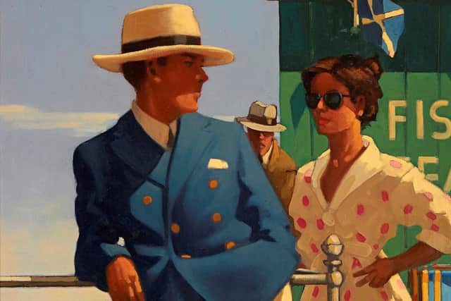 Fish Teas by Jack Vettriano