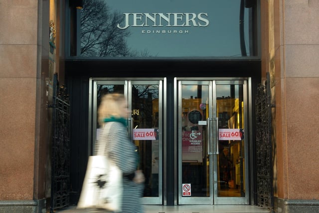 Jenners' owners buy up the old Edinburgh Stock Exchange buildings and extend the department store up to Rose Street in 1903.