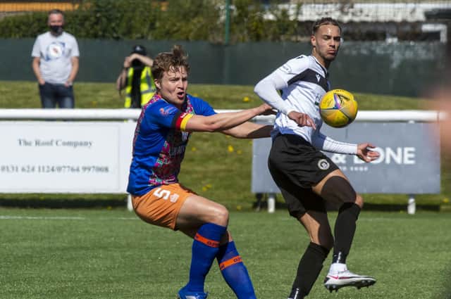 Ouzy See was on target for Edinburgh City.