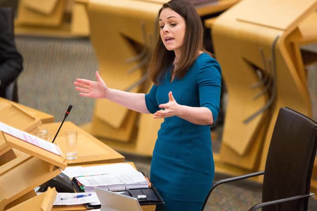 Finance Secretary Kate Forbes announced extra cash for Scottish councils.  Picture: Robert Perry/Getty Images