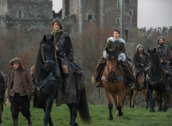 The Scottish castles used as Jamie and Claire filming locations in Outlander (Outlander Starz)
