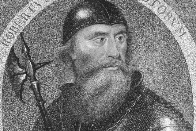 Martin Holmes would invite King of Scotland Robert Bruce (1274 - 1329) to his dinner party. The famous warrior could share battle stories from his time on the throne.