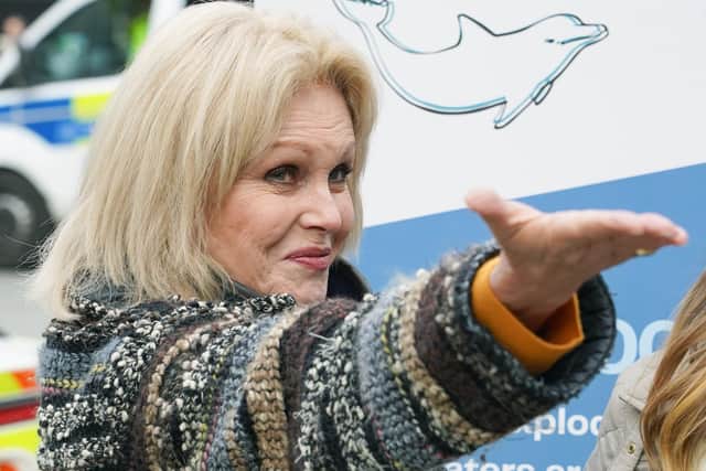 Actress Joanna Lumley will be among the guests at this year's Borders Book Festival. Picture: Ian West