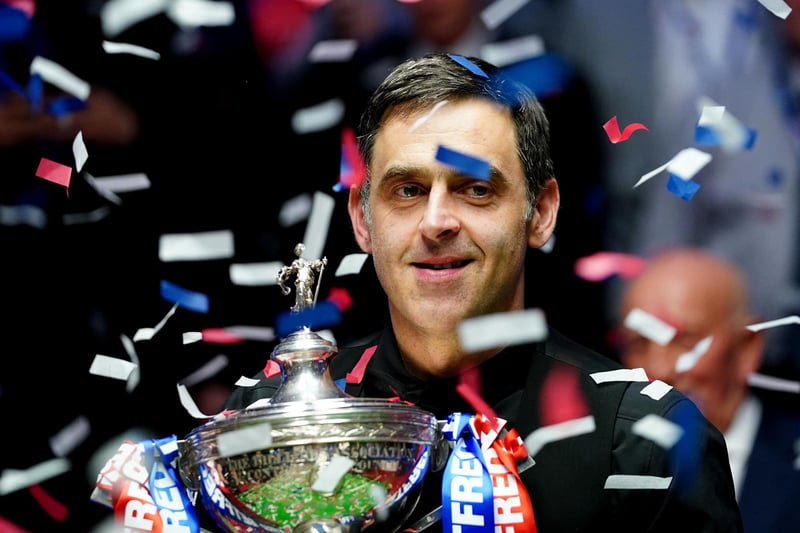 O'Sullivan claimed his seventh World Championship title to equal Stephen Hendry's record in the modern era. Aged 46, he became the oldest world champion in Crucible history, eclipsing Ray Reardon, who won his sixth title aged 45 in 1978.
'The Rocket' cemented his position as one of snooker's all-time greats with an 18-13 final win against Judd Trump. It was a 39th ranking title for the English player, who holds almost every major record in the game and also won the Champion of Champions and Hong Kong Masters in 2022.
O'Sullivan, who has on occasion been outspoken about snooker and his fellow players, told BBC Sport: "The love/hate doesn't come from hating the game, I've always loved the game, just my frustrations would spill over and it would look like I had fallen out of love with the game. But it was only because I wasn't playing the game to the standard that I wanted to play."
