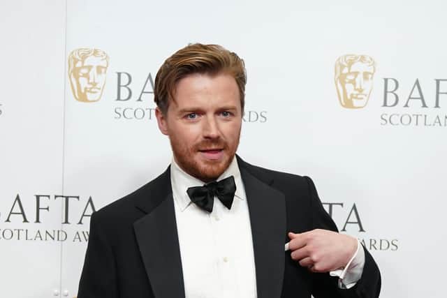 Jack Lowden arrives at the BAFTA Scotland Awards in Glasgow. Picture: Jane Barlow/PA Wire