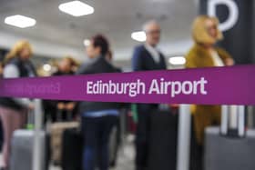 Drop off charges are going up at Edinburgh Airport. Pic: Lisa Ferguson
