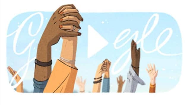 Google's Doodle celebrates a series of women's "firsts" throughout history (Google)