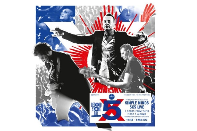 Glasgow's Simple Minds are one of the biggest bands to ever emerge from the UK. This 180g red, white and blue triple disc set is the first vinyl release of ‘5X5 Live’ - a live album recorded across Europe, featuring recordings of five songs from each of the band’s first five albums as well as a selection of bonus tracks. Highlights include performances of classic songs including ‘Someone Somewhere In Summertime’, ‘Glittering Prize’ and ‘Theme For Great Cities’.
