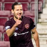 Peter Haring was Hearts' man of the match in the win over Alloa. Picture: SNS