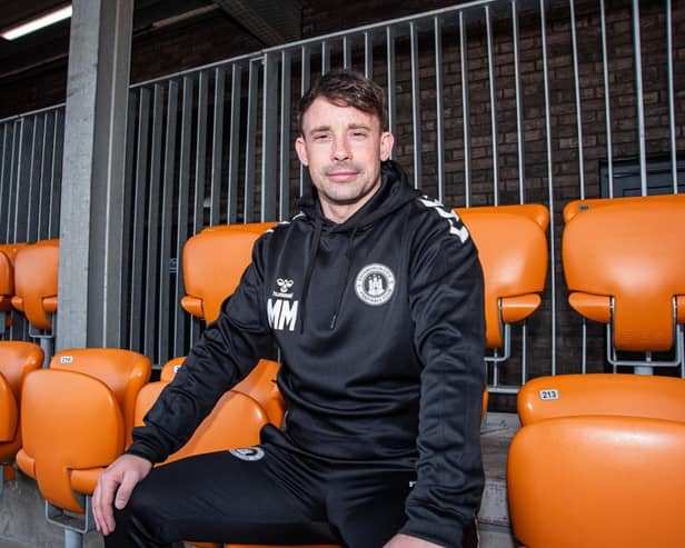 Michael McIndoe has been appointed Edinburgh City manager on a three-year deal. Picture: Edinburgh City FC.