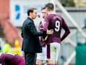 Ian Cathro had an ambitious goal target for his attacking players. Picture: SNS
