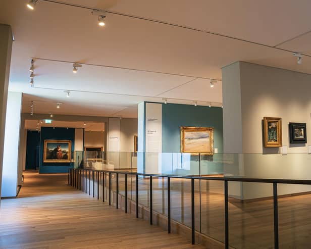 The new Scottish galleries at the National Gallery in Edinburgh will open to the public on 30 September (Picture: Campbell Donaldson)
