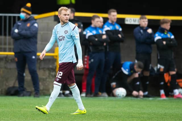 Hearts' January signing Nathaniel Atkinson made his debut in the Scottish Cup win over Auchinleck Talbot. Picture: SNS