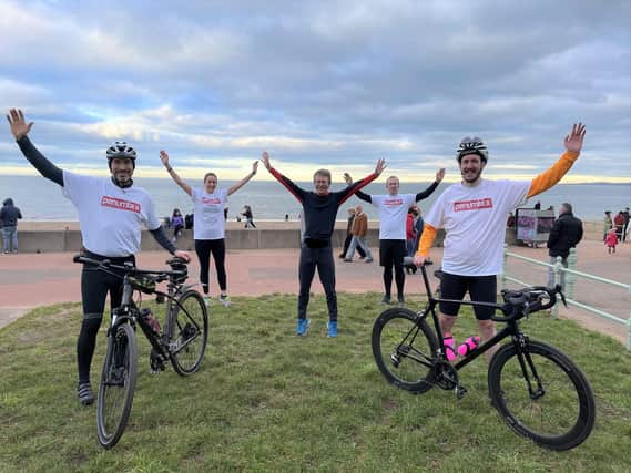 The team of Edinburgh residential property investment and lettings specialists at Cullen Property has pledged to walk, cycle and run the distance from Cullen in Morayshire to Cullen in New York State