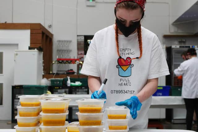 Empty Kitchens, Full Hearts, was founded in April as a direct response to the coronavirus crisis