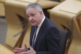 Richard Lochhead, the minister for just transition, employment and fair work has tested positive