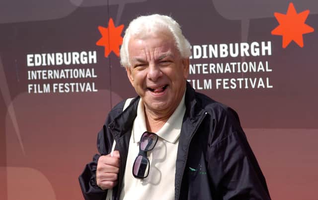 Barry Cryer visits the Edeinburgh International Film Festival at Cineworld, Fountainbridge. Picture: Toby Williams