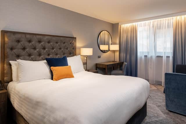 Priding itself on sustainability, the hotel will help guests sleep easier with thoughtful comforts like bedding made from 100 per cent recycled materials