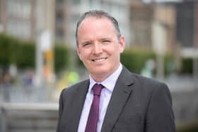 Scottish Enterprise's new chief executive Adrian Gillespie, pictured in Glasgow. Picture: Scottish Enterprise/Alan McAteer