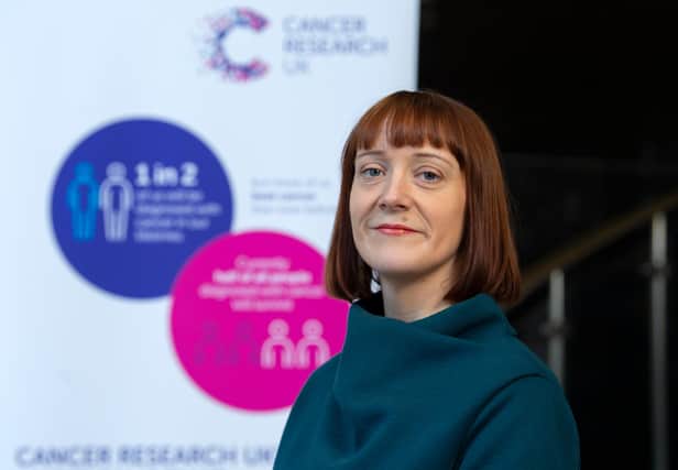 Cancer Research UK head of external affairs, Marion O’Neil. Picture by Lesley Martin