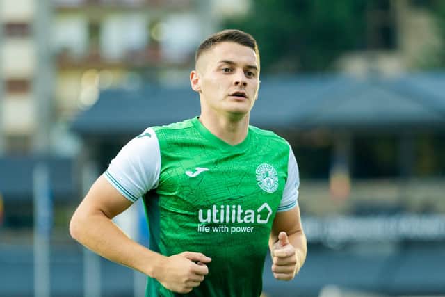 Hibs midfielder Kyle Magennis has confirmed he won't play again this season after undergoing surgery