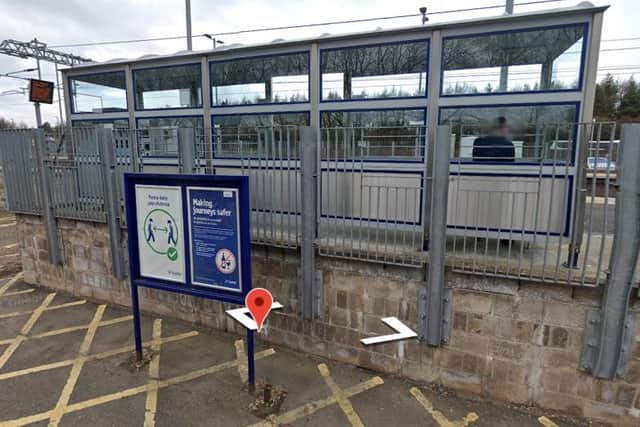 Police are dealing with an incident at Uphall Station in West Lothian.