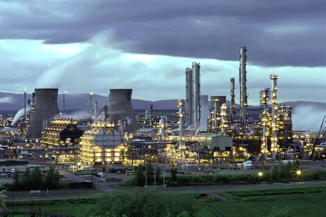 Ineos and Petroineos say CO2 emissions at the Grangemouth site have fallen by 37 per cent since taking ownership in 2005. Picture: contributed.