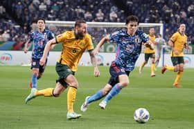 Martin Boyle in action for Australia against Japan in a previous World Cup qualifier