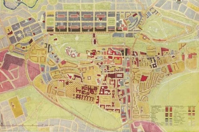 The 1949 Abercrombie plan for an inner ring route would have seen the new motorway run underneath Princes Street before linking to the top of Leith Walk, tunnelling under Calton Hill, heading through the Old Town and up through the Pleasance before cutting right across the Meadows, where it would have been elevated on concrete stilts.