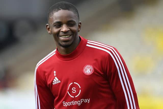 Hibs are reportedly interested in signing Hamilton Accies midfielder Hakeem Odoffin. Picture: SNS