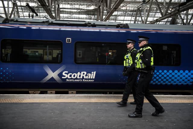 British Transport Police urged passengers to report any incident "to help us to build a picture of what is happening and take appropriate action.” Picture: John Devlin