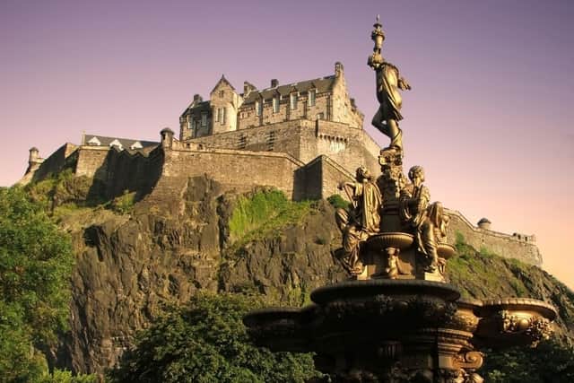 Edinburgh Castle is one of Edinburgh and the Lothians' most famous landmarks. Take a selfie in front of your favourite and you could win a prize.