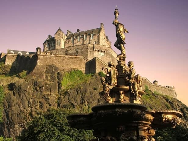 Edinburgh Castle is one of Edinburgh and the Lothians' most famous landmarks. Take a selfie in front of your favourite and you could win a prize.