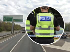 Police called to crash on A720 Edinburgh City Bypass at Calder junction.