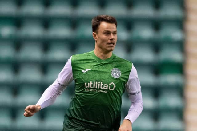 Melker Hallberg is on his way out of Hibs and bound for St Johnstone
