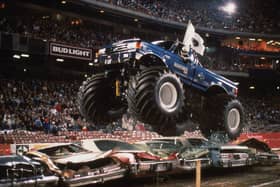 Monster trucks are go for Hayley's son's birthday cake (Picture: Tim Defrisco/Getty Images