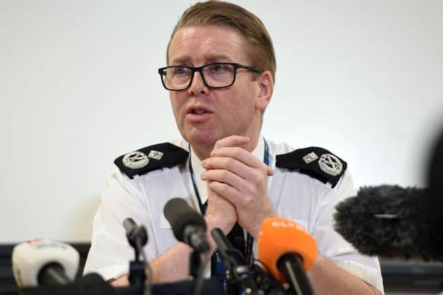 Deputy Chief Constable Will Kerr praised officers who delayed their retirement during the Covid-19 pandemic.
Pic: PA