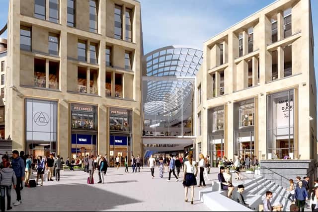 The team behind St James Quarter have released never-before-seen footage of the new development