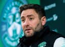 Hibs manager Lee Johnson insists lessons have been learned from the previous meeting with Celtic in October and that gradual improvement is required. Picture: Ross Parker / SNS