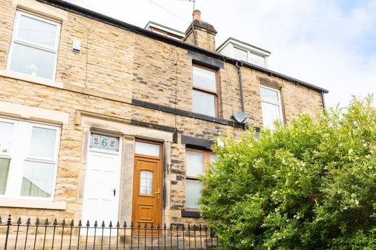 This three-bedroom terraced house on Beehive Road, Crookesmoor, is near Weston Park as well being close to the Ponderosa and Crookes Valley parks - it is on the market for £200,000. (https://www.zoopla.co.uk/for-sale/details/55601237)
