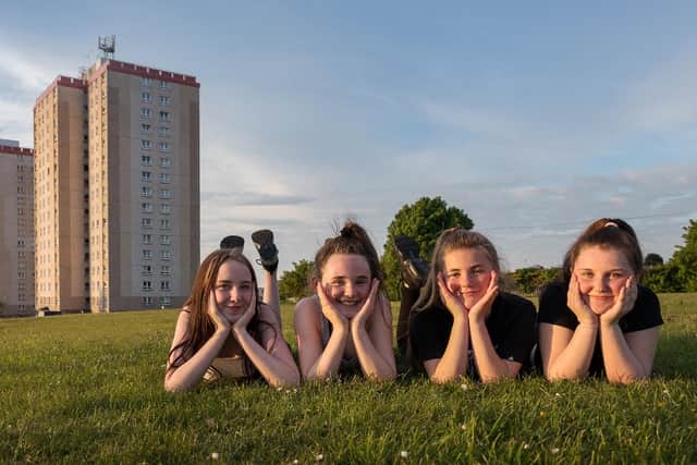 (L-R) Phoebe McKail, Ellie Maughan, Abbie Kelly, Billie Grant