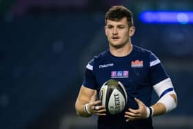 Magnus Bradbury is delighted about Edinburgh's return to the Heineken Champions Cup. Picture: Ross Parker / SNS