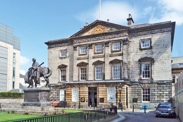 The Royal Bank of Scotland's historic headquarters, Dundas House, on St Andrew Square.